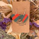 Cercei handmade din lut polimeric - Zand Crush
